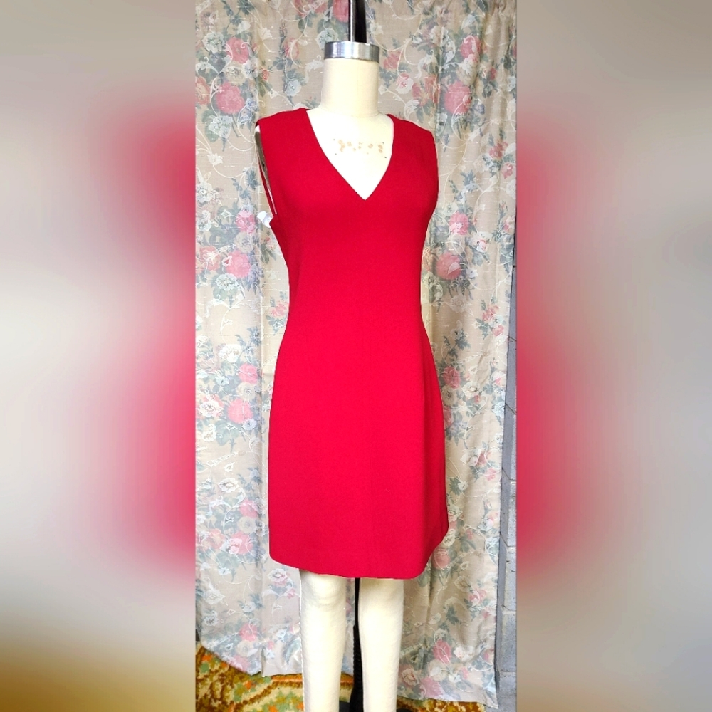 Red dress